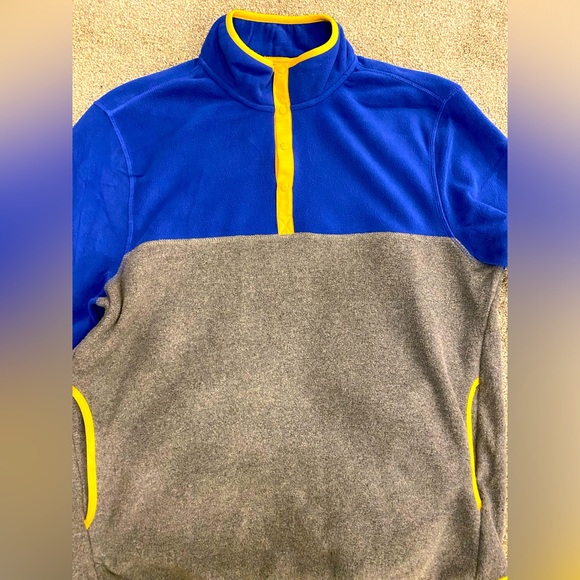 George PolyesterTop - Blue/Yellow/Grey - Picture 2 of 5